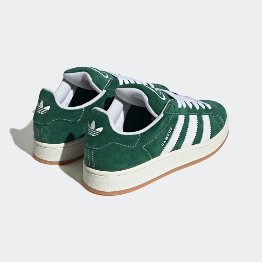 $110 Adidas Campus 00s Green Suede Lace-up Low Top Shoes Sneakers Women's Size 8 - Picture 2 of 14